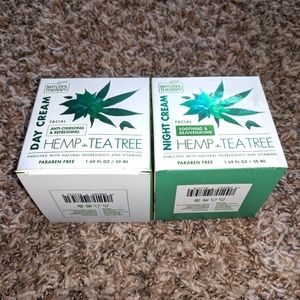 NEW! Natural Therapy Hemp Set (Day and Night Cream)